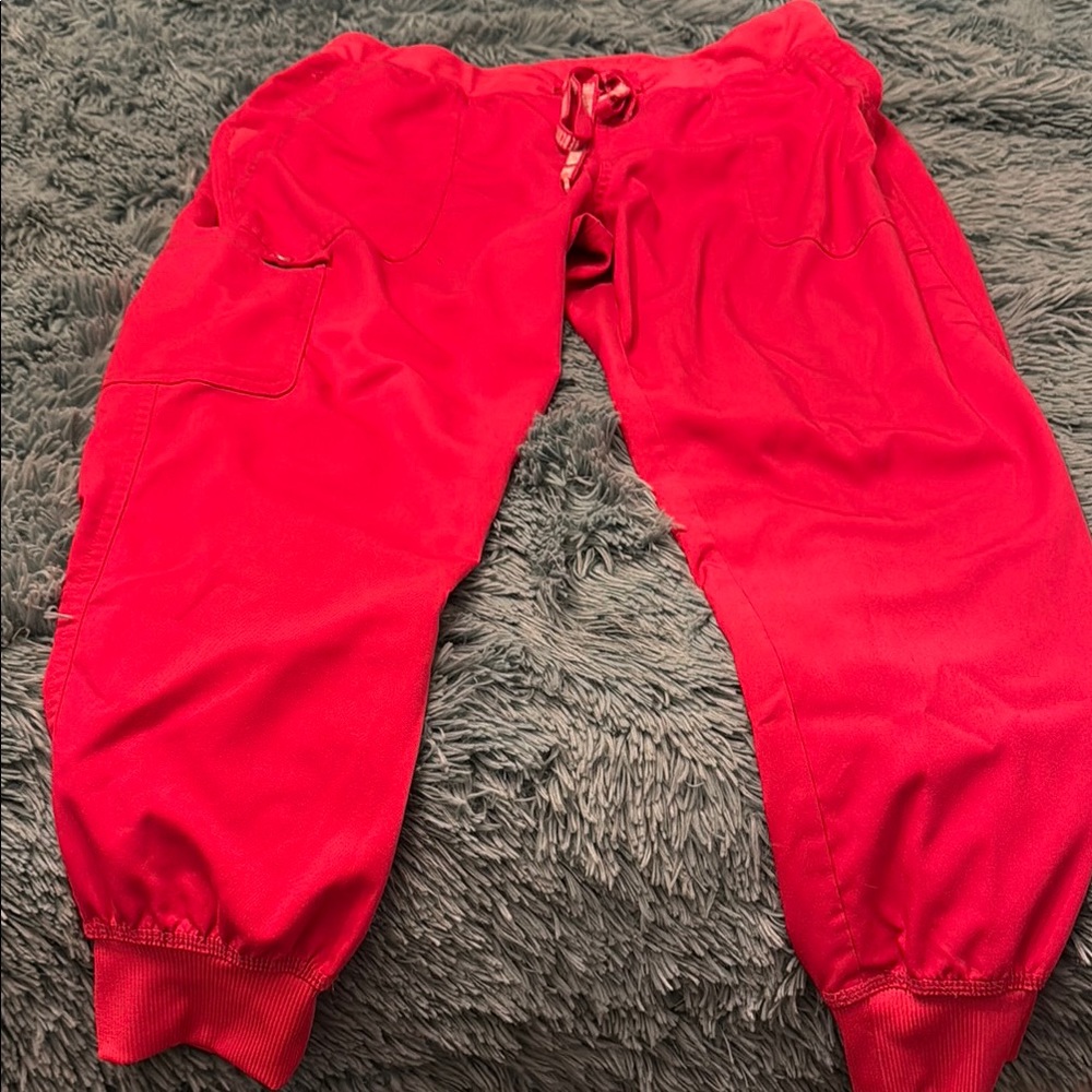 Red Jogger Pants